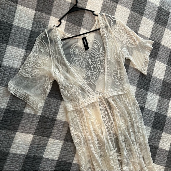 Agnes & Dora Lace Duster